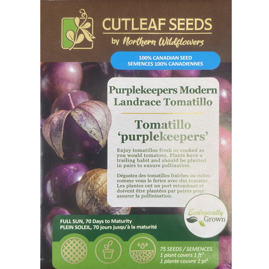 Northern Wildflowers Tomatillo Purplekeepers Pkg.