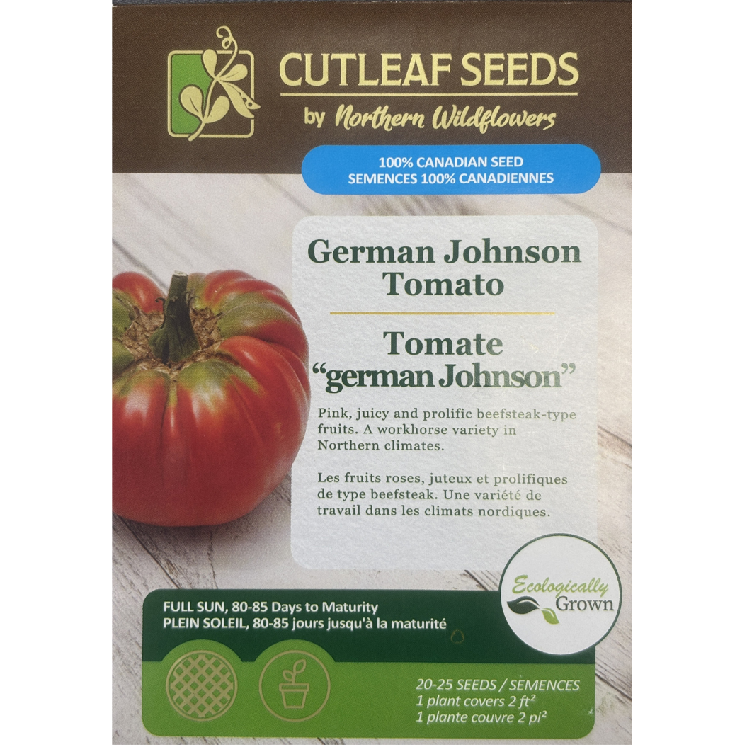 Northern Wildflowers Tomato German Johnson Pkg.