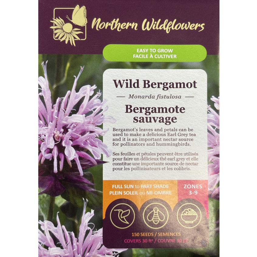 Northern Wildflowers Bergamot Wild Pkg.