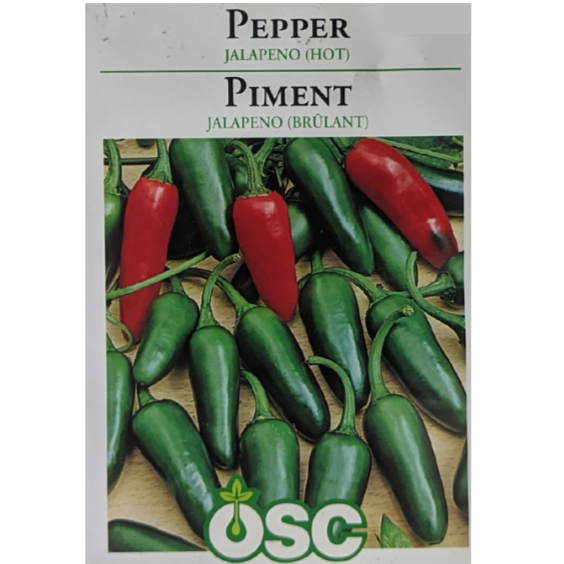OSC Seeds Pepper Jalapeno Hot Pkg.