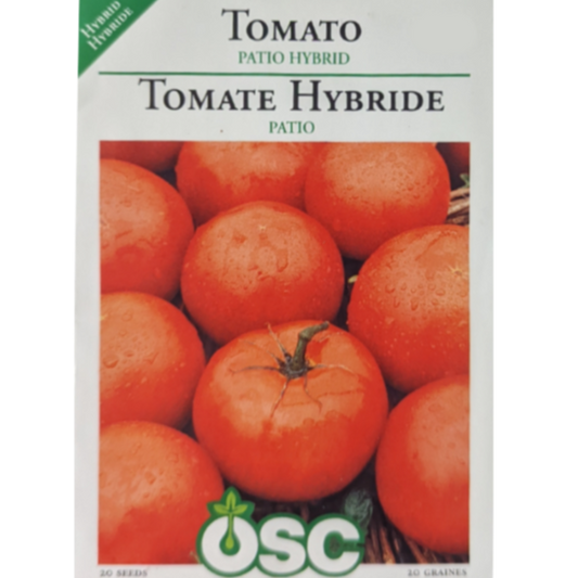 OSC Seeds Tomato Patio Hybrid Pkg