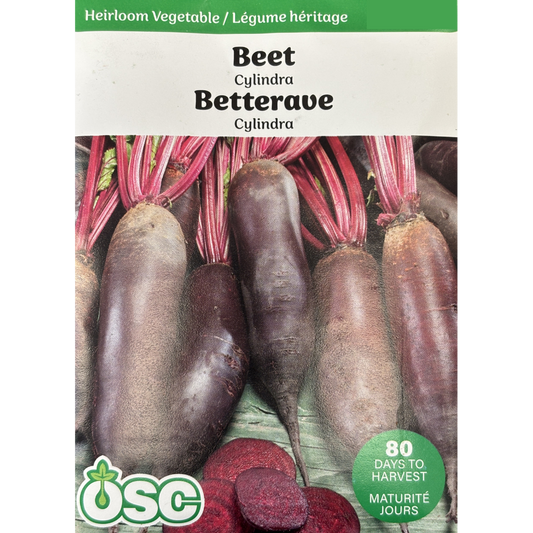 OSC Seeds Beets Cylindra Pkg.