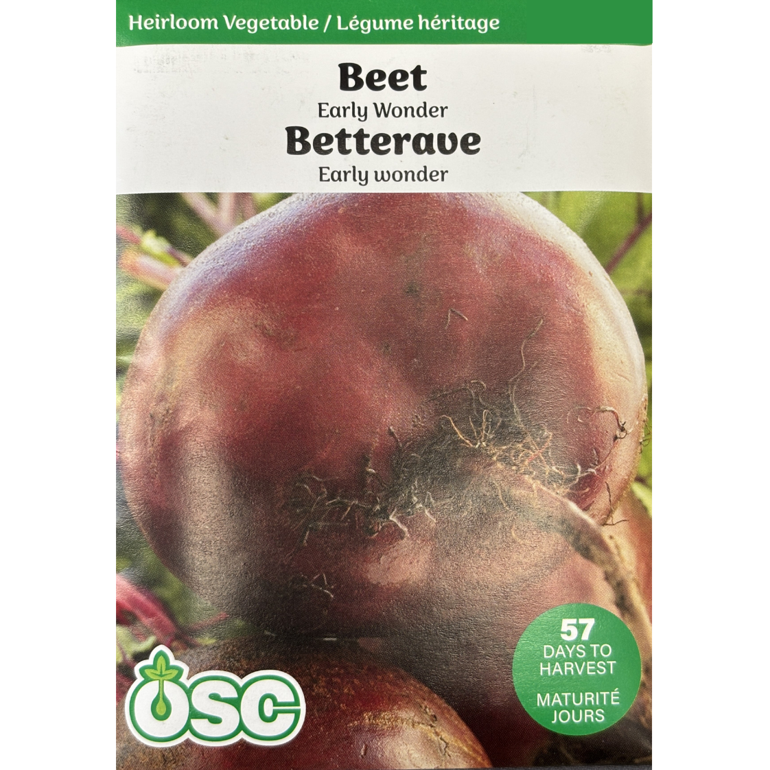 OSC Seeds Beets Early Wonder Pkg.