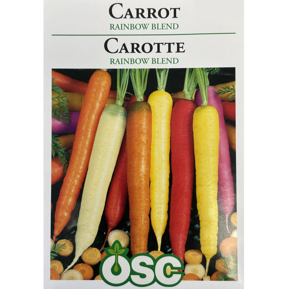 OSC Seeds Carrot Rainbow Blend Pkg.