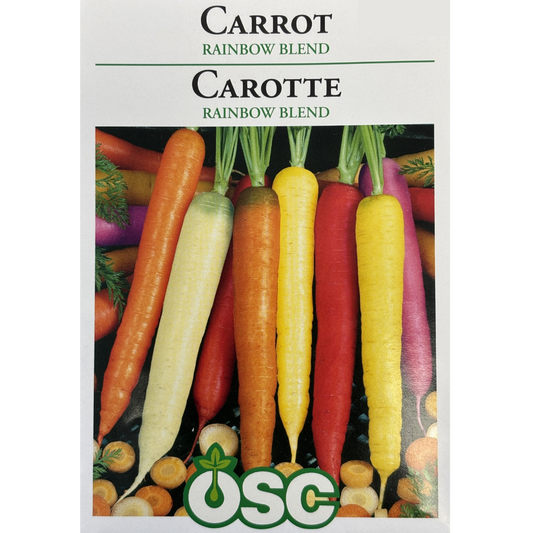 OSC Seeds Carrot Rainbow Blend Pkg.