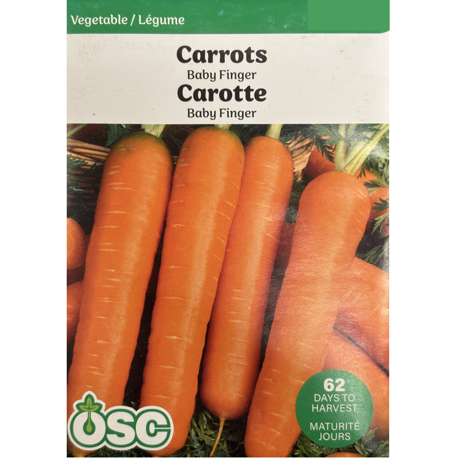 OSC Seeds Carrot Baby Finger Pkg.