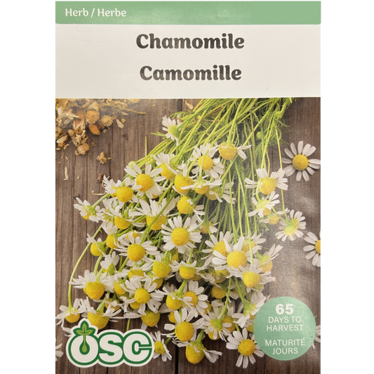 OSC Herb Seeds Chamomile Pkg.
