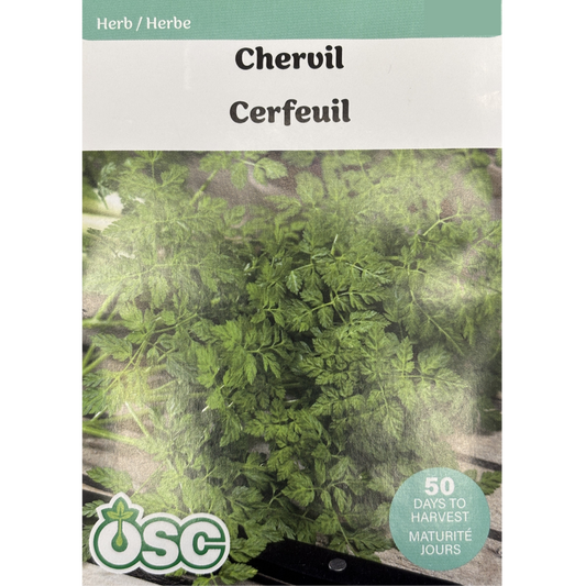 OSC Herb Seeds Chervil Pkg.