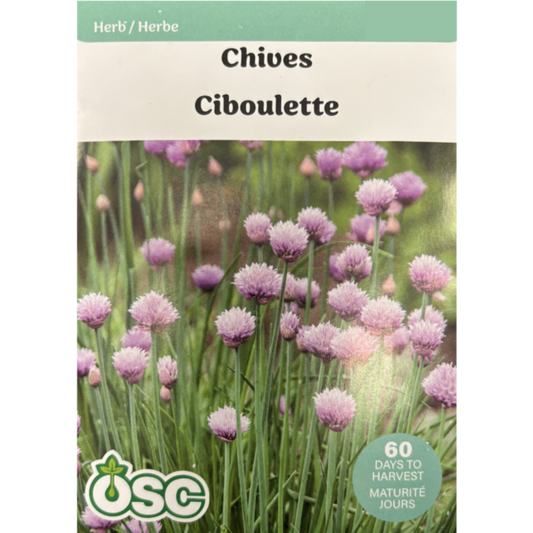 OSC Herb Seeds Chives Pkg.