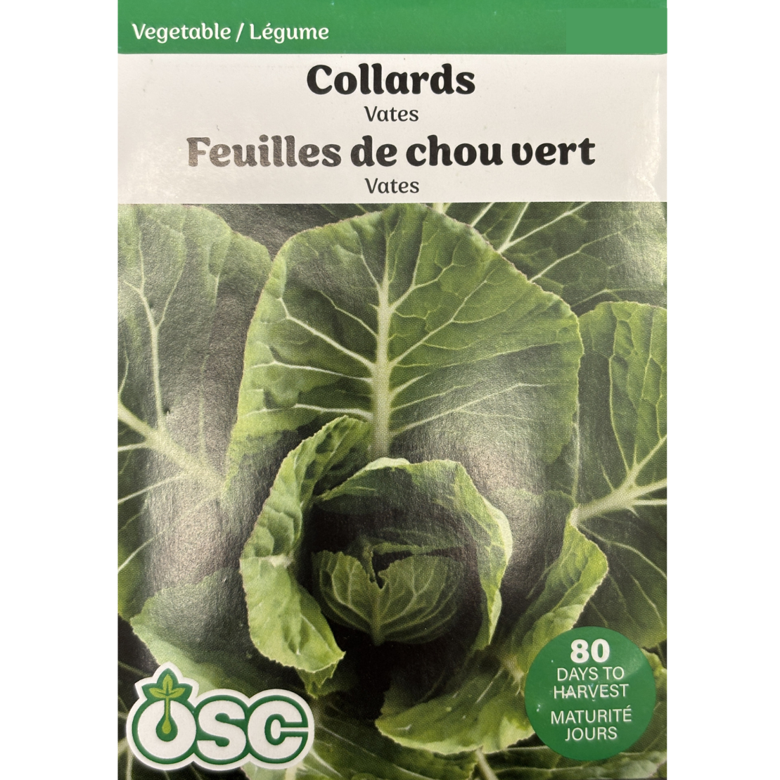 OSC Seeds Collards Vates Pkg.