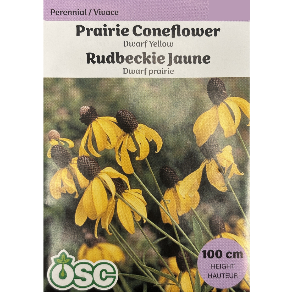 OSC Seeds Coneflower Prairie Yellow Pkg.