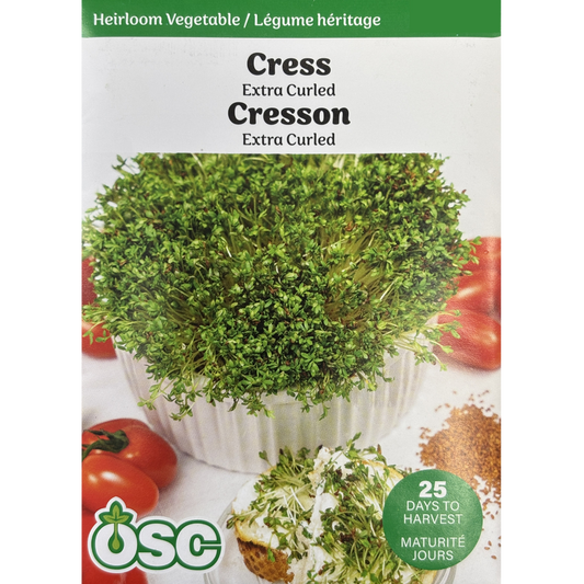 OSC Seeds Cress Extra Curled Pkg.