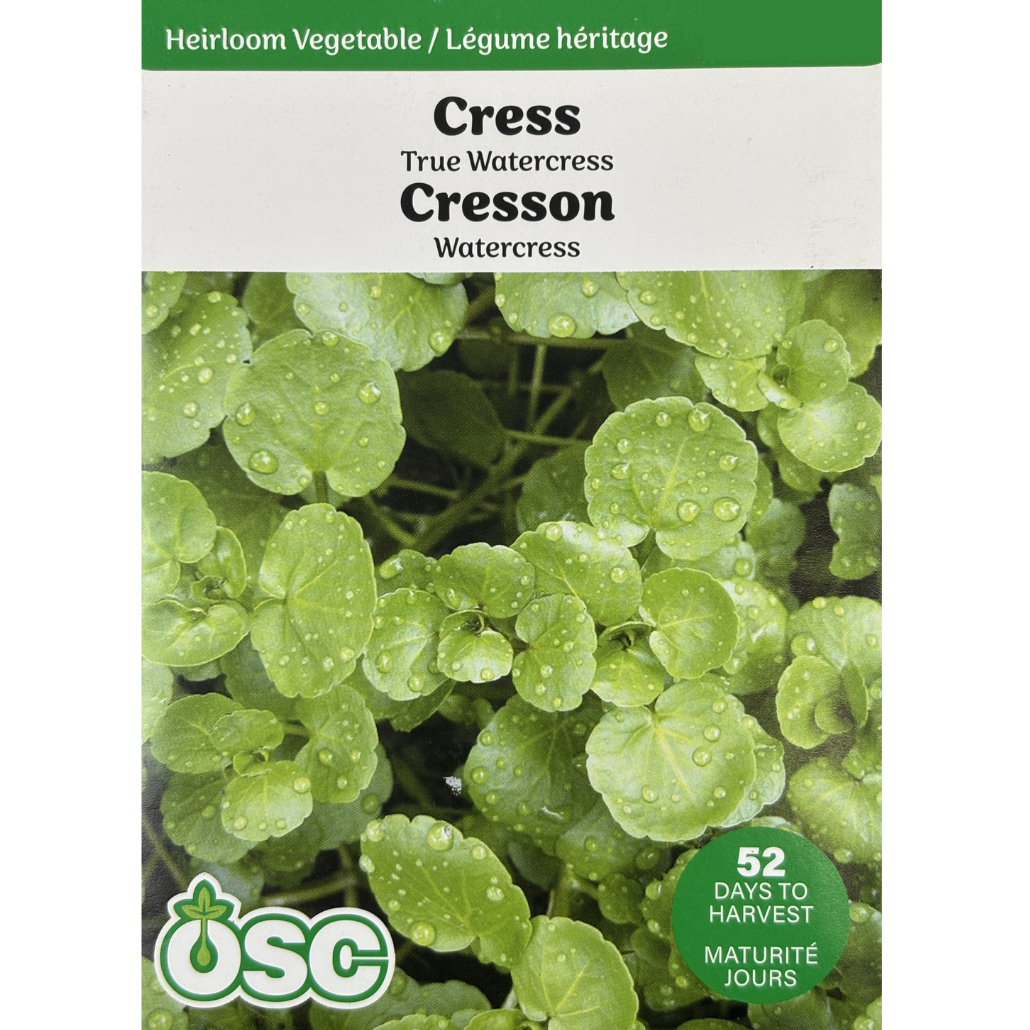 OSC Seeds Cress True Watercress Pkg.
