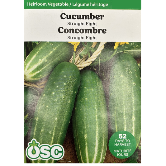OSC Seeds Cucumber Straight Eight Pkg.