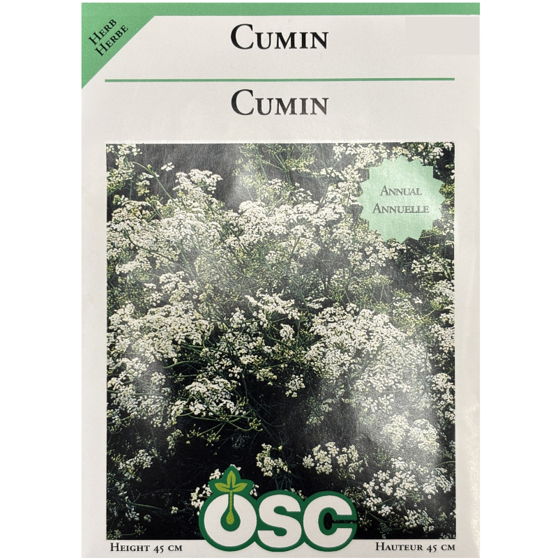OSC Herb Seeds Cumin Pkg.