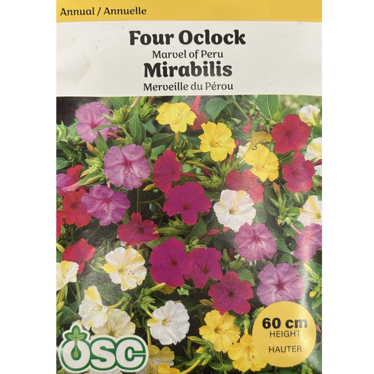 OSC Seeds Four O'Clock Marvel Of Peru Pkg.