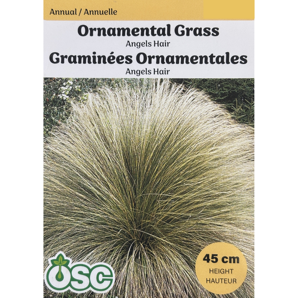 OSC Seeds Grass Ornamental Angel Hair Pkg.