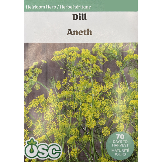 OSC Herb Seeds Dill Pkg.
