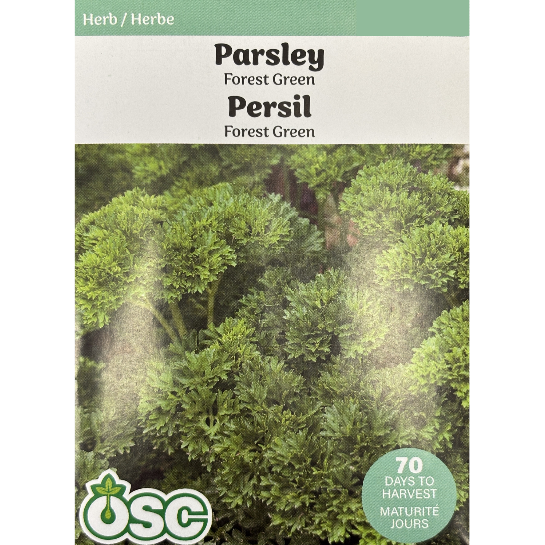 OSC Herb Seeds Parsley Forest Green Pkg.