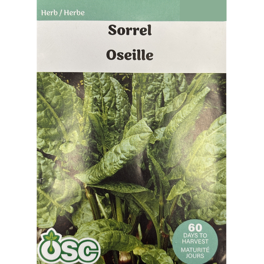 OSC Herb Seeds Sorrel Pkg.