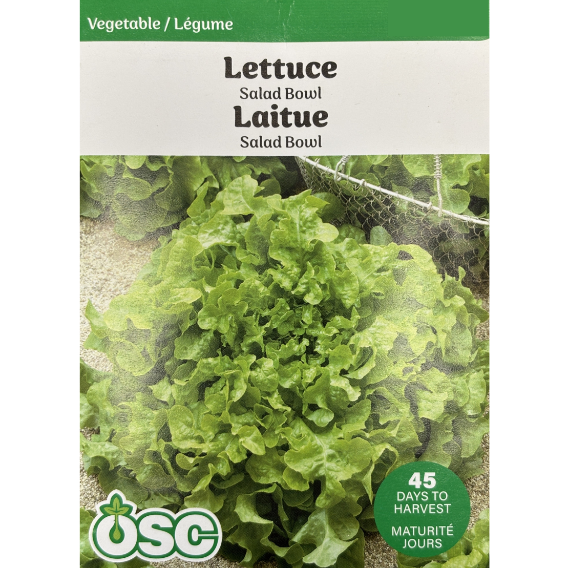OSC Seeds Lettuce Salad Bowl Pkg.