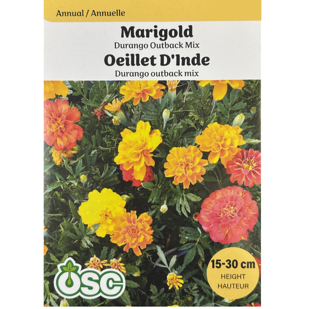 OSC Seeds Marigold Durango Outback Mix Pkg.