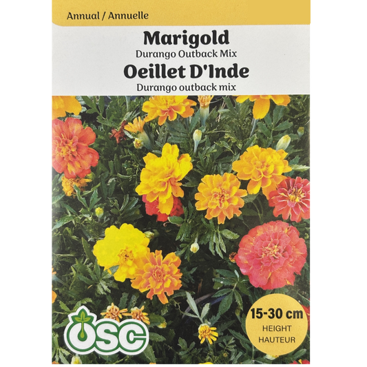 OSC Seeds Marigold Durango Outback Mix Pkg.