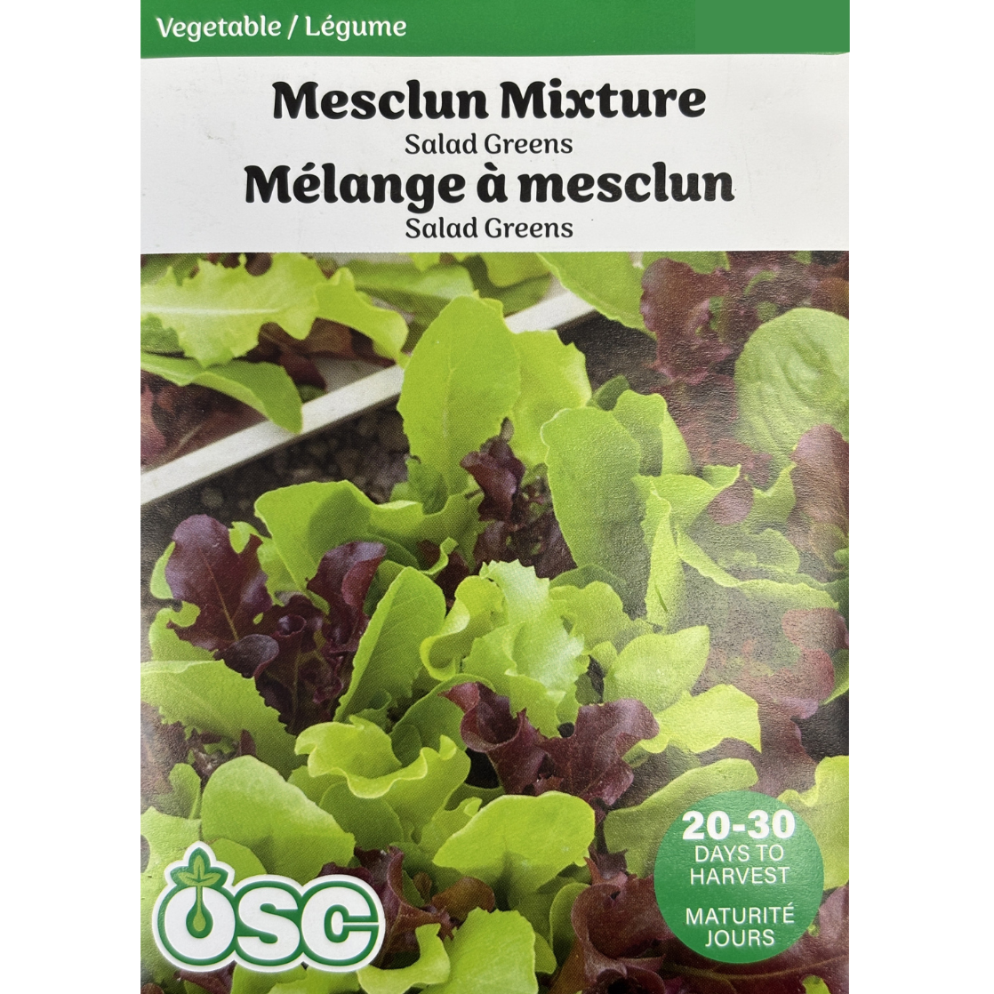 OSC Seeds Mesclun Mixture Salad Greens Pkg.