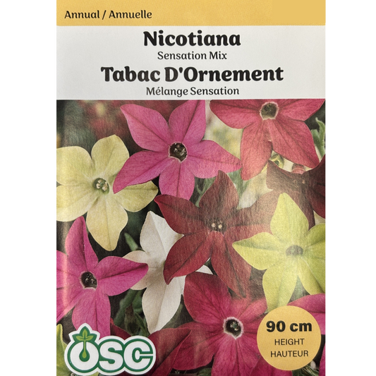 OSC Seeds Nicotiana Sensation Mixed Pkg.