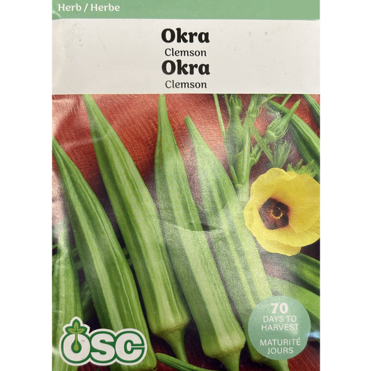 OSC Seeds Okra Clemson Pkg.