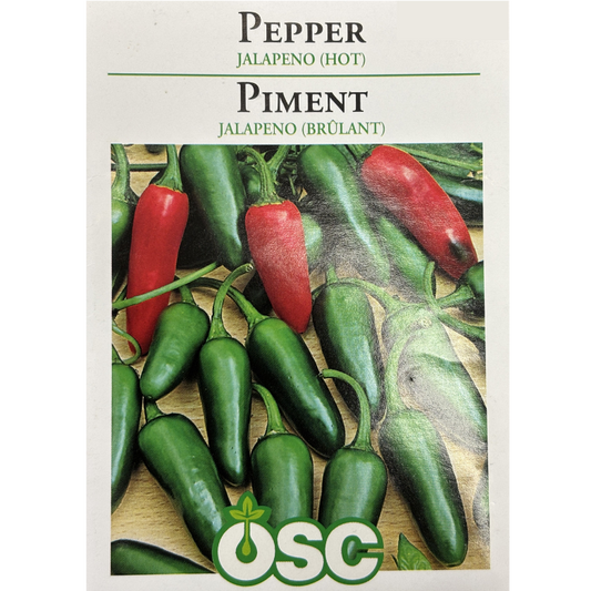 OSC Seeds Pepper Jalapeno Hot Pkg.