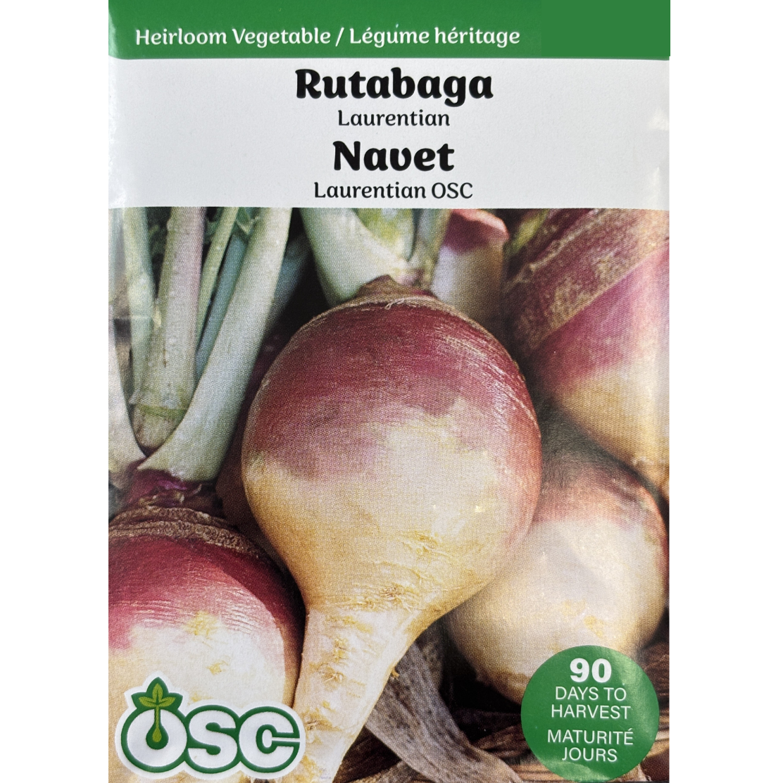 OSC Seeds Rutabaga Laurentian Pkg.