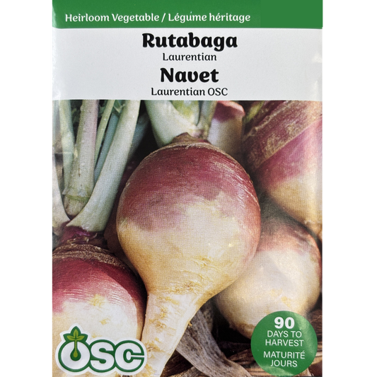 OSC Seeds Rutabaga Laurentian Pkg.