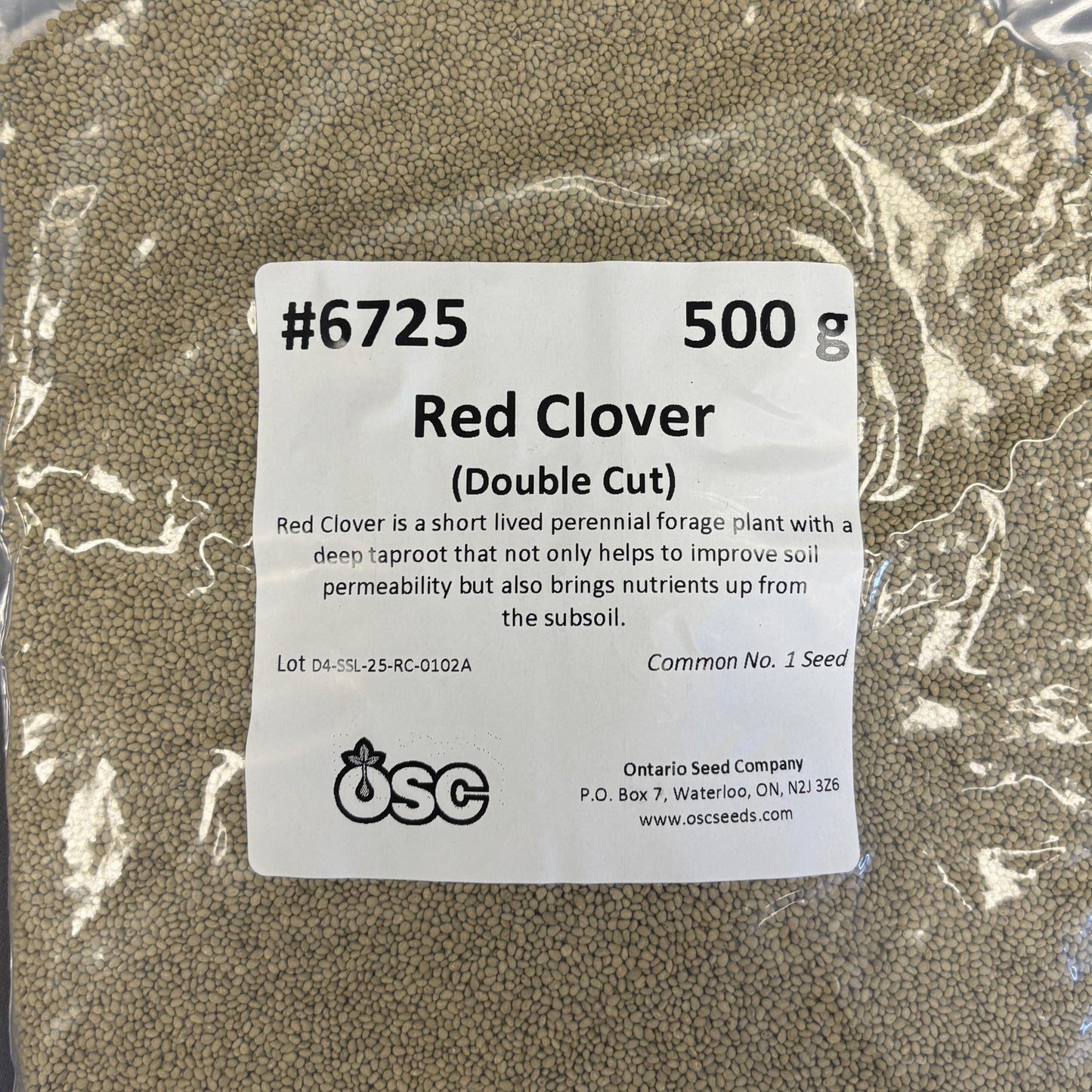 OSC Red Clover Double Cut 500g