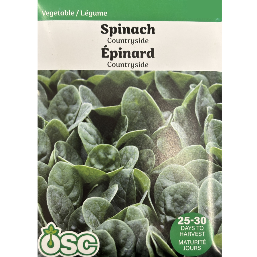 OSC Seeds Spinach Countryside Pkg.
