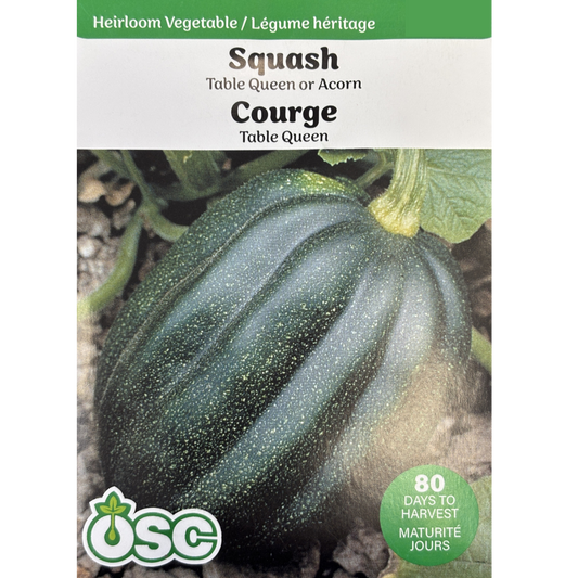 OSC Seeds Squash Table Queen/Acorn Pkg.