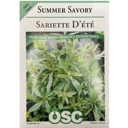 OSC Herb Seeds Summer Savory Pkg.