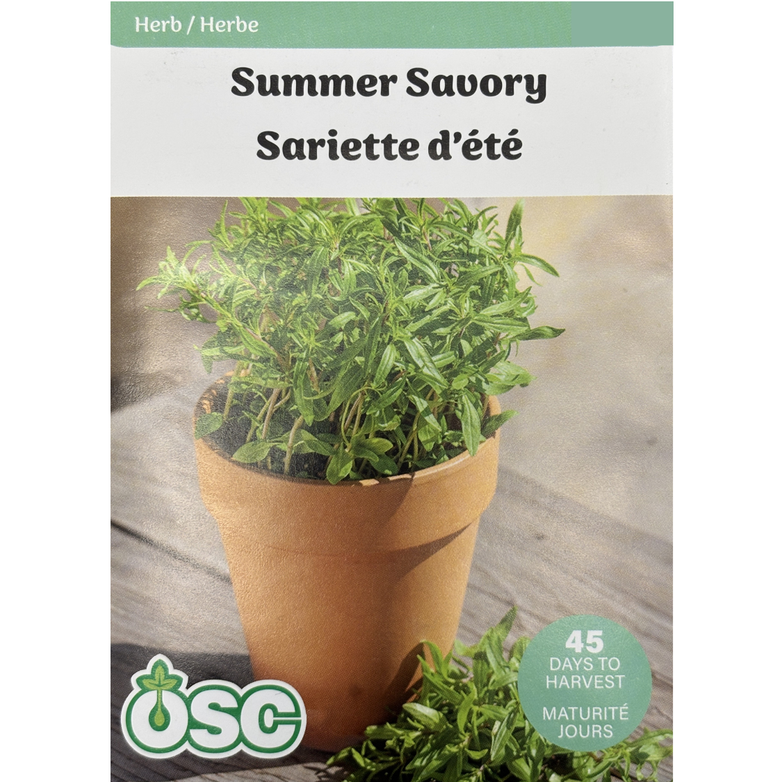 OSC Herb Seeds Summer Savory Pkg.
