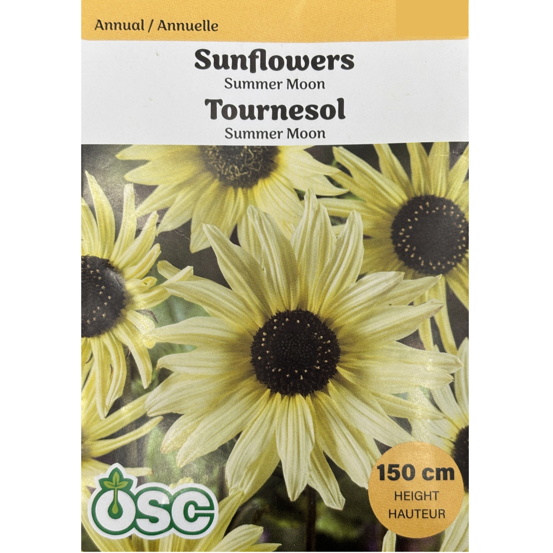 OSC Seeds Sunflower Summer Moon Pkg.