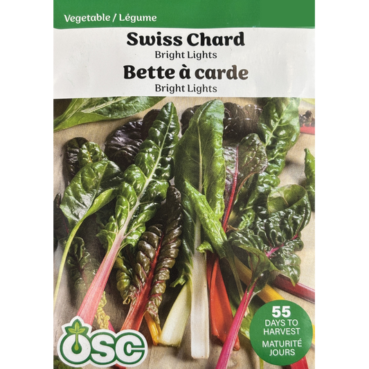 OSC Seeds Swiss Chard Bright Lights Pkg.