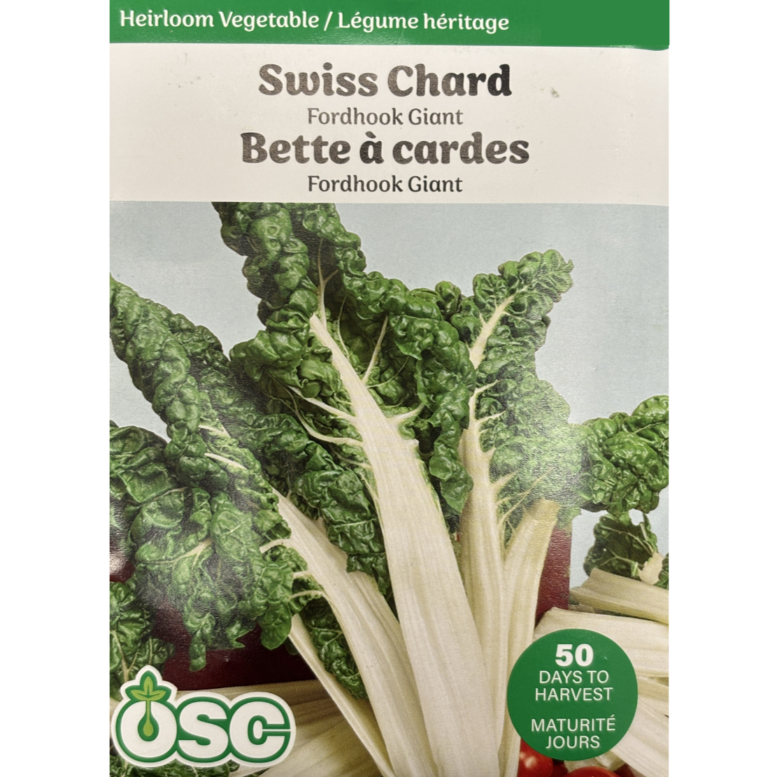 OSC Seeds Swiss Chard Fordhook Giant Pkg.