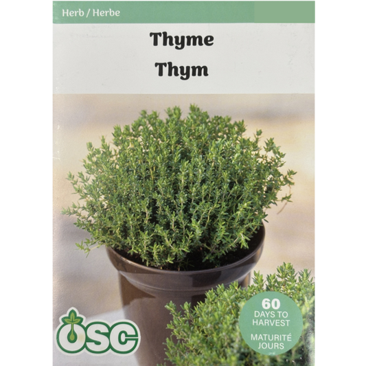 OSC Herb Seeds Thyme Pkg.