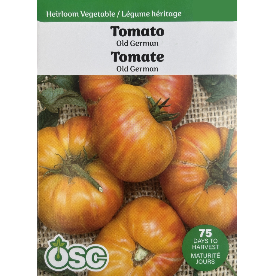 OSC Seeds Tomato Old German Pkg.