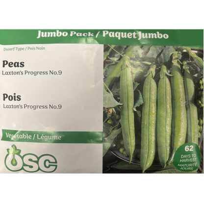 OSC Seeds Pea Laxton's Progress No.9