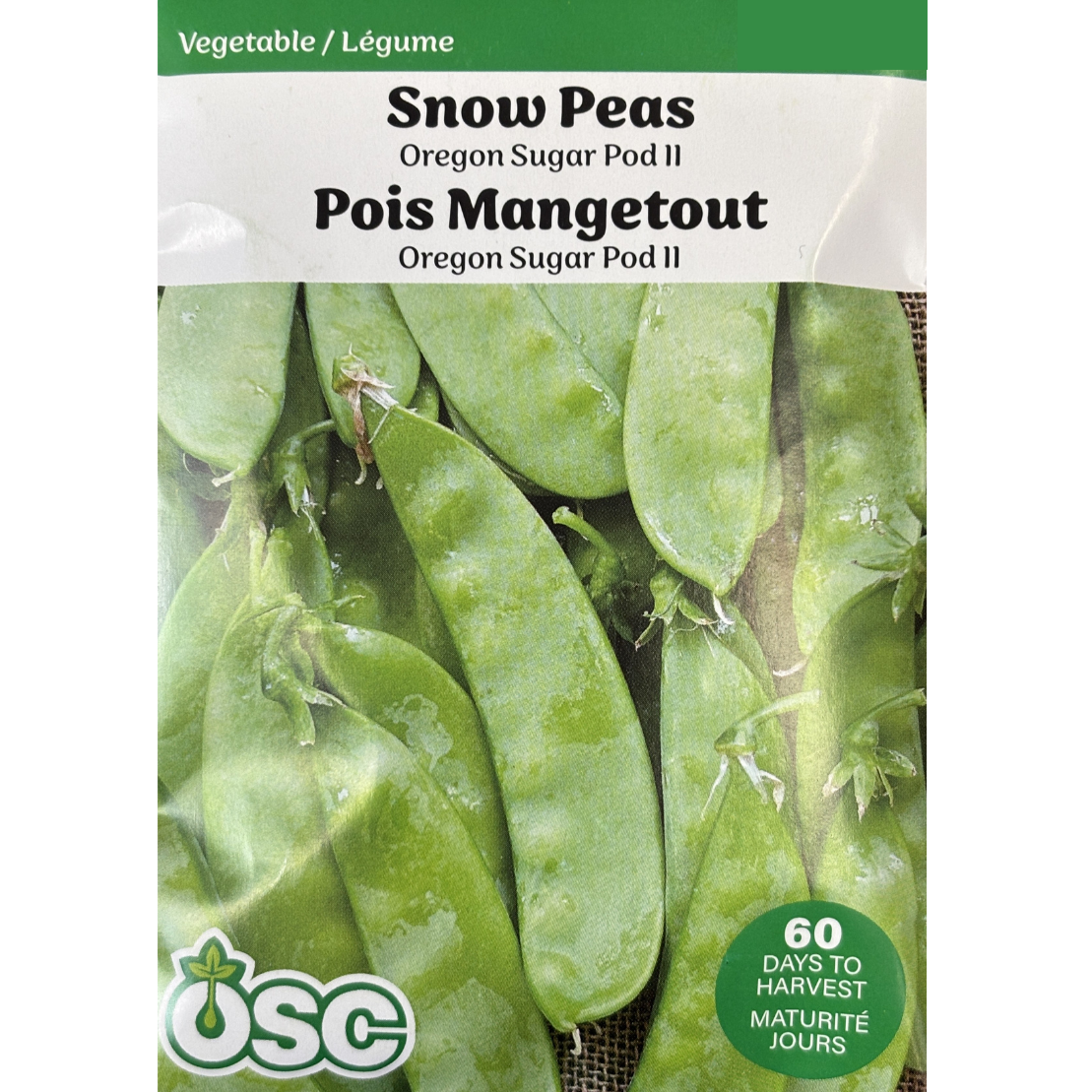 Pea 'Oregon Sugar Pod II' Snow Pea