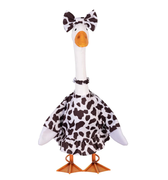 Giddy Outfit 'Cow Print Gown'
