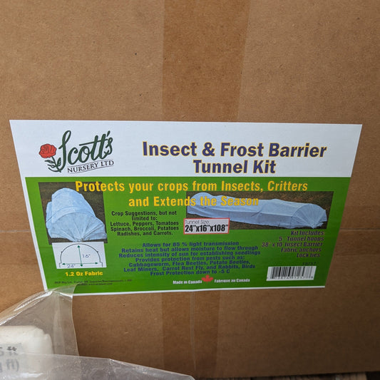 Insect and Frost Barrier Tunnel Kit