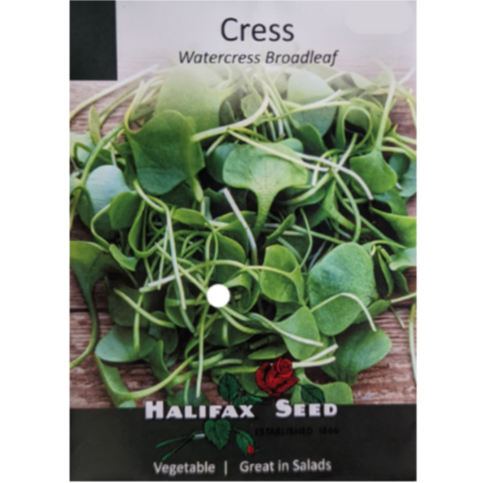 Halifax Seed Cress Watercress Broadleaf