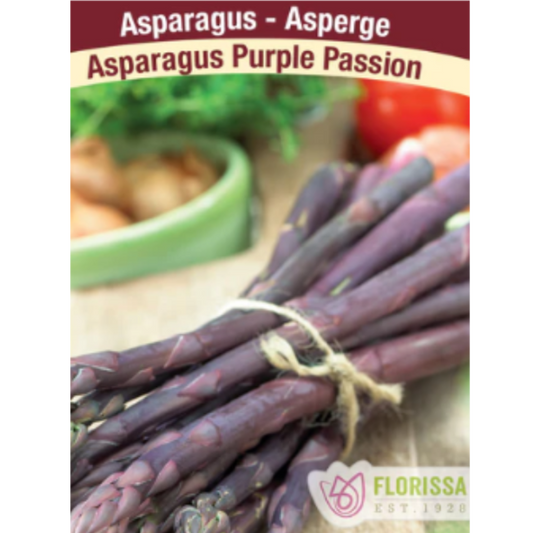 Asparagus Roots Purple Passion 5/pkg