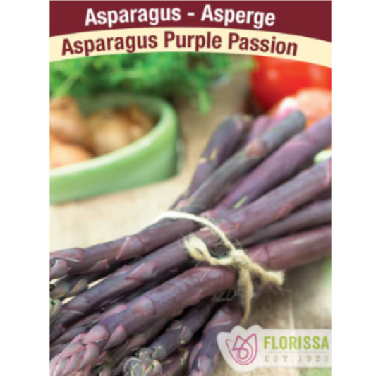 Asparagus Roots Purple Passion 5/Pkg.